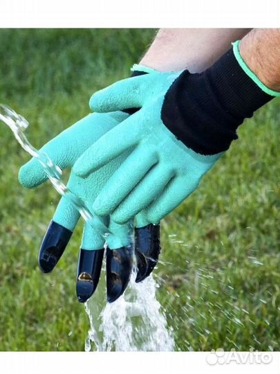 Перчатки садовые С когтями