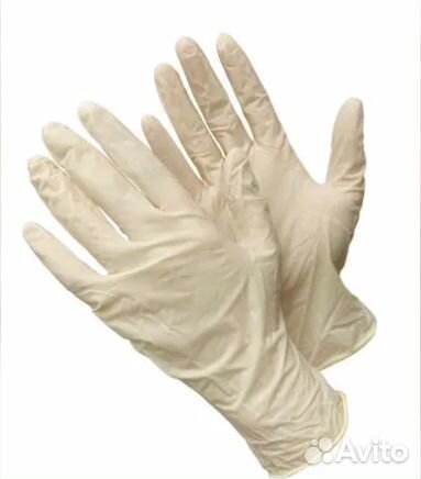 Перчатки латексные