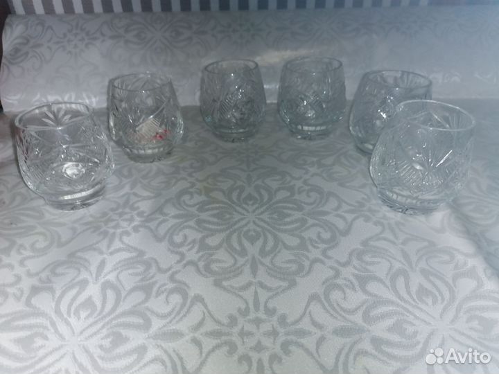 Стопки хрустальные СССР