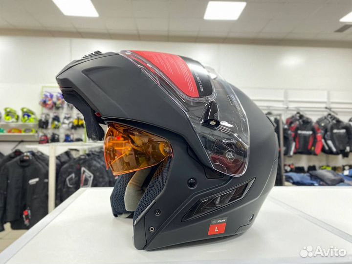 Шлем снегоходный ZOX c электроподогревом
