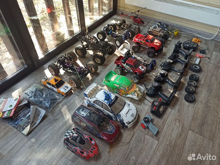 Машинки на радиоуправлении, большие