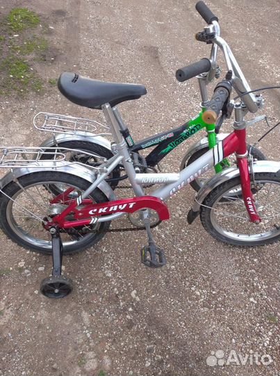 Продаются 2 велосипеда r14 и r16