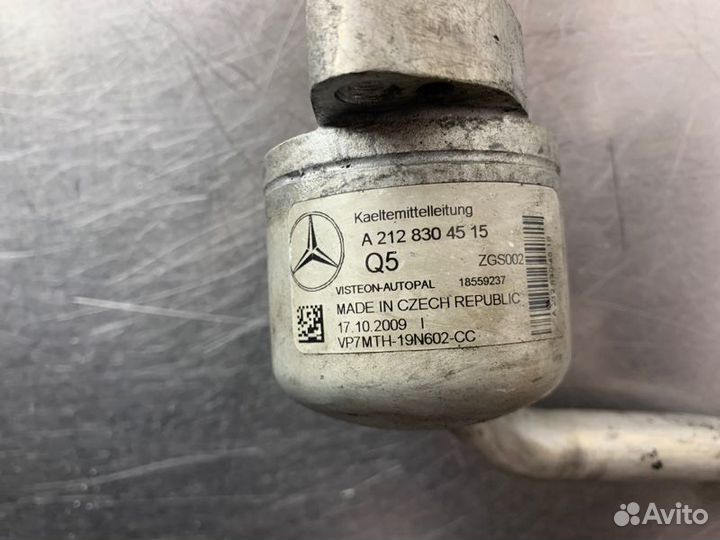 Трубка кондиционера Mercedes E-Class W212 OM642