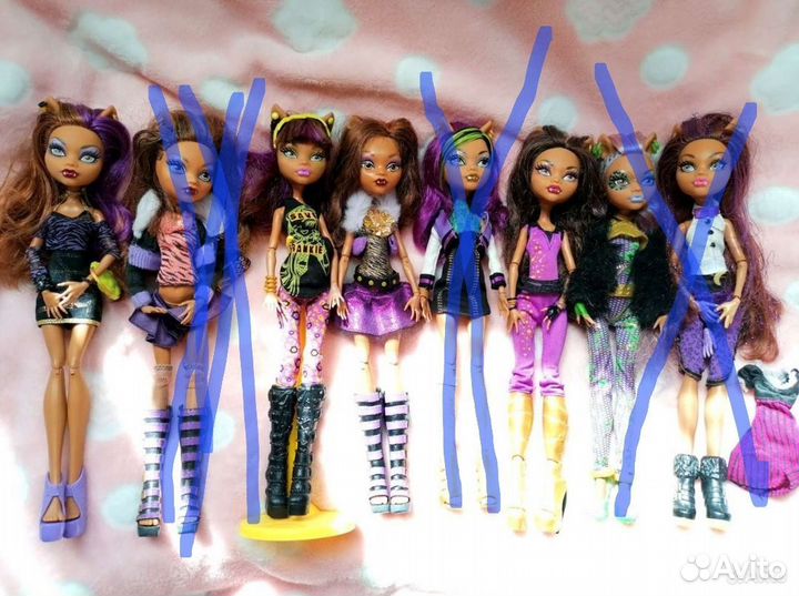 Кукла Монстер Хай Клодин вульф