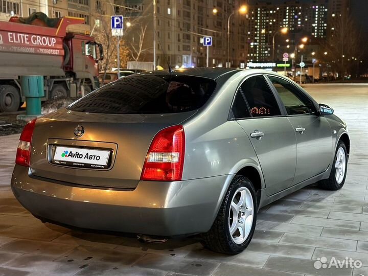 Nissan Primera 1.8 AT, 2006, 302 000 км