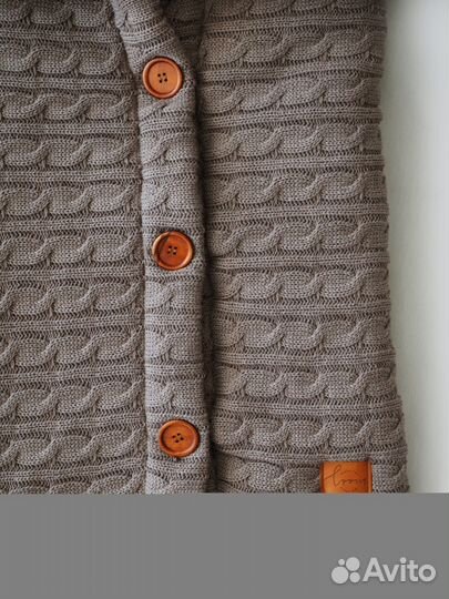 Зимний вязаный конверт от Loomknits