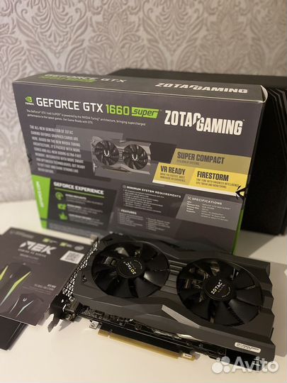 Видеокарта GTX 1660 6gb