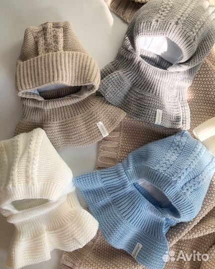 Шапки-капор новые (разные цвета)