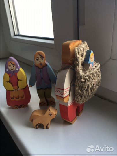 Фигурки деревянные «сказки дерева»