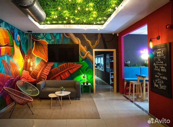 Граффити художесвенная роспись стен