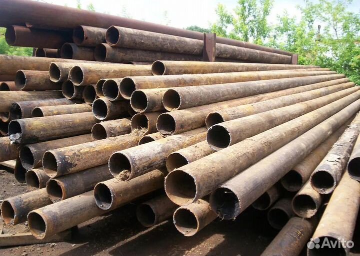 Труба 60х4 б/у (бу ). Металл. Столбы для забора