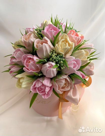 Букет из мыла ручной работы