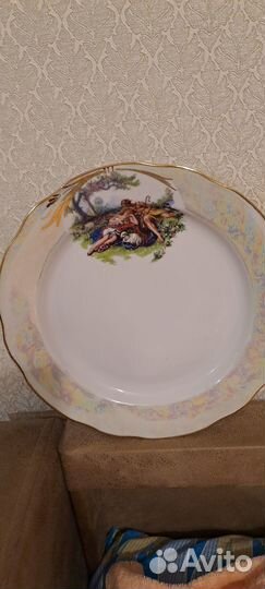 Блюдо,Русская мадонна, Дулево