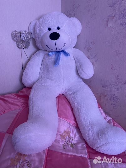 Плюшевый медведь 150 см новый
