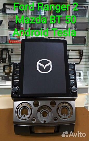 Mazda BT-50 ford ranger 2 Tesla Android магнитола