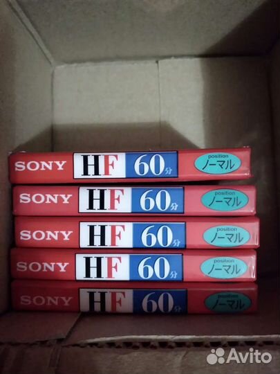 Аудиокассеты sony