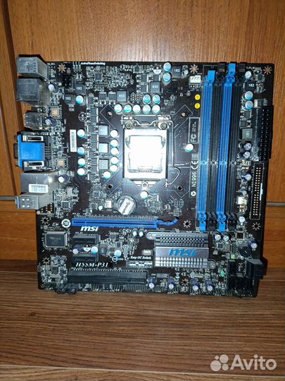 Msi h55m p31 + Intel i5-650