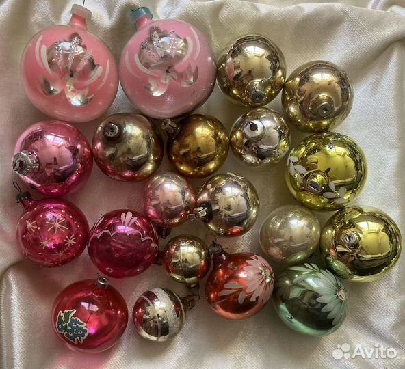 Елочные игрушки СССР