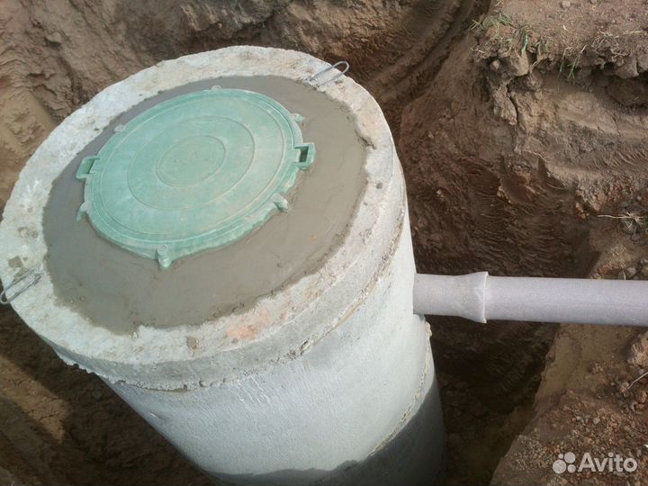 Бетонные кольца для канализации