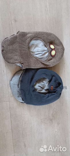 Шапка шлем для мальчика 54 56
