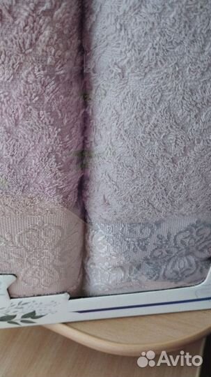 Махровые полотенца новые