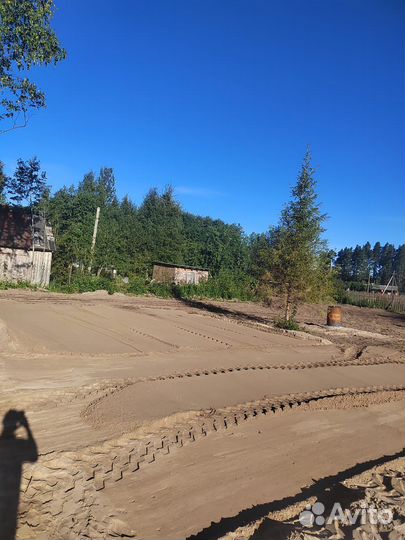 Отсыпка участка, подготовка под строительство