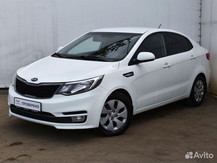Kia Rio 1.6 AT, 2016, 95 160 км