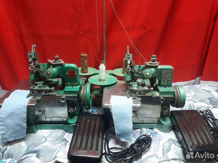 Швейную машинка оверлок