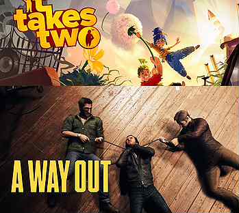 It takes two + A way out PS5 Пс5 Турция