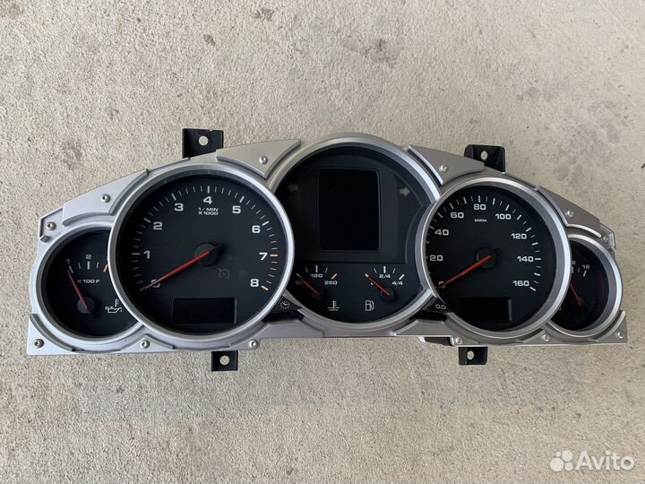 Щиток приборов porsche cayenne