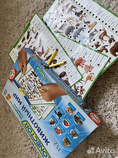 Игра для детей животный мир Conector