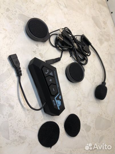 Гарнитура для мотоциклетного шлема с Bluetooth №2