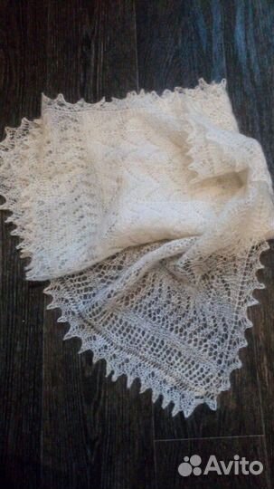 Оренбургский пуховый шарфик