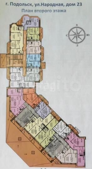 2-к. квартира, 77,6 м², 19/20 эт.