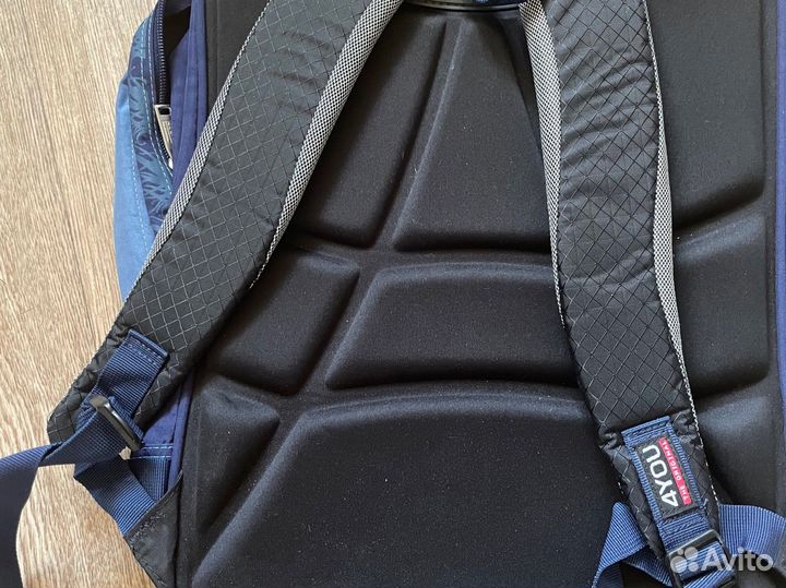 Ранец школьный для девочки синий 4you