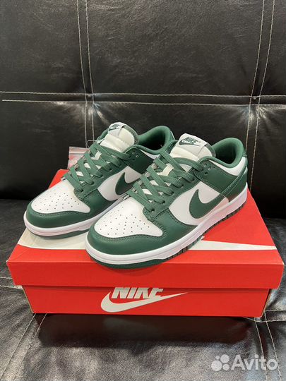 Кроссовки найк Nike Dunk Low Michigan State