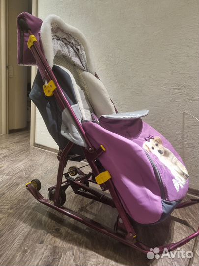 Санки коляска Ника