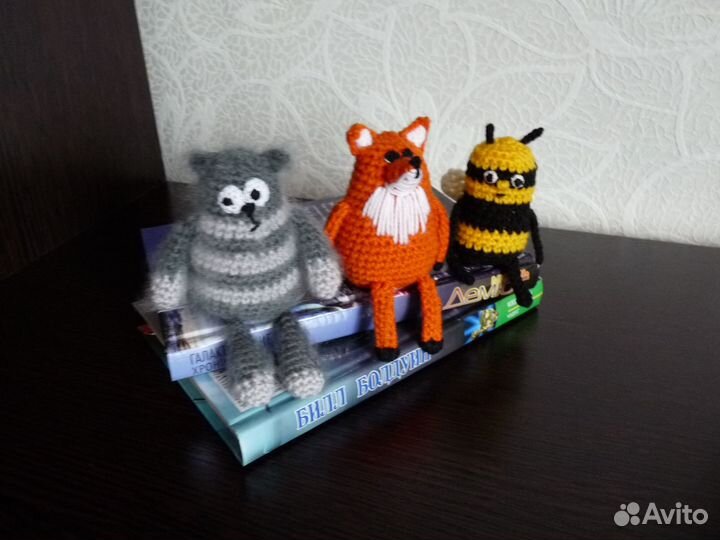 Вязаные игрушки ручной работы