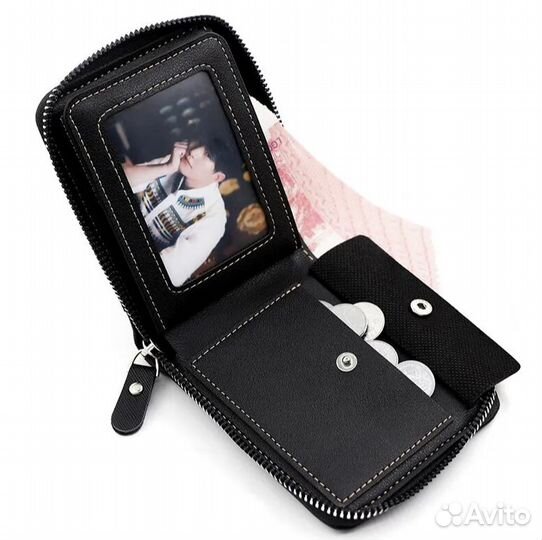 Мужской кошелек из искусственной кожи