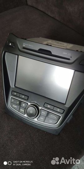 Штатное головное устройство Hyundai Santa-Fe