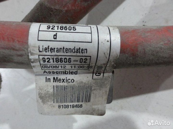 Провод аккумулятора плюсовой Bmw X6 E71 N57D30B