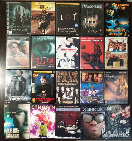 DvD диски с фильмами
