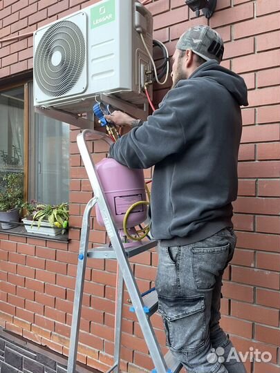 Обслуживание кондиционеров, чистка (мойка)