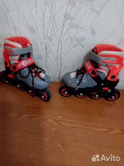 Коньки детские раздвижные 30-33 р