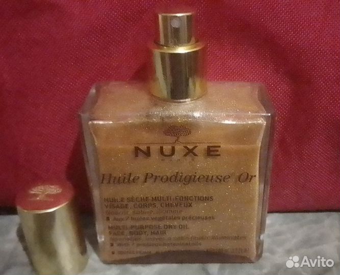 Сухое мерцающее масло Nuxe Paris оригинал 100ml