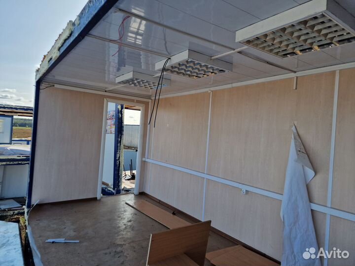 Модульное здание, общежитие из блок-контейнеров бу