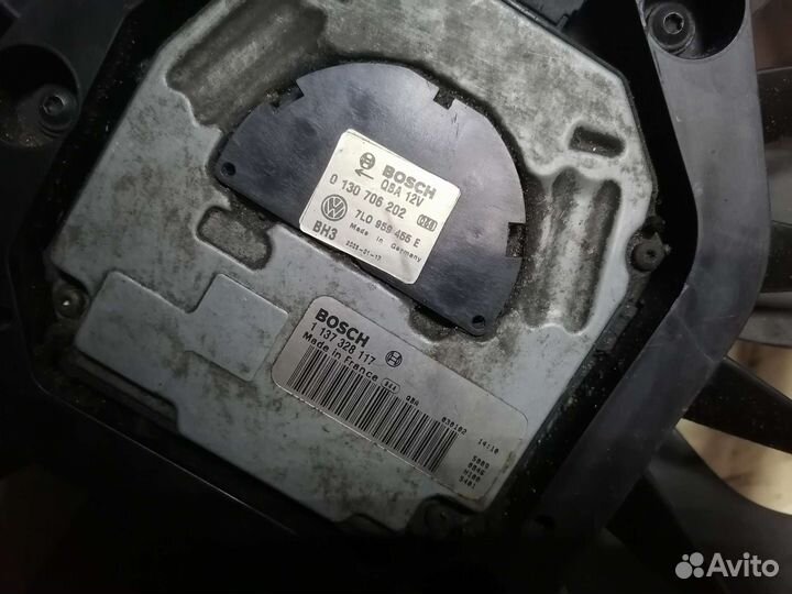 Вентилятор радиатора VW Touareg, VAG 7L0959455