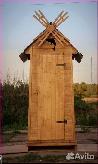Уличный туалет с установкой ART124