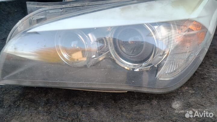 Левая фара бмв х1 е84 ксенон