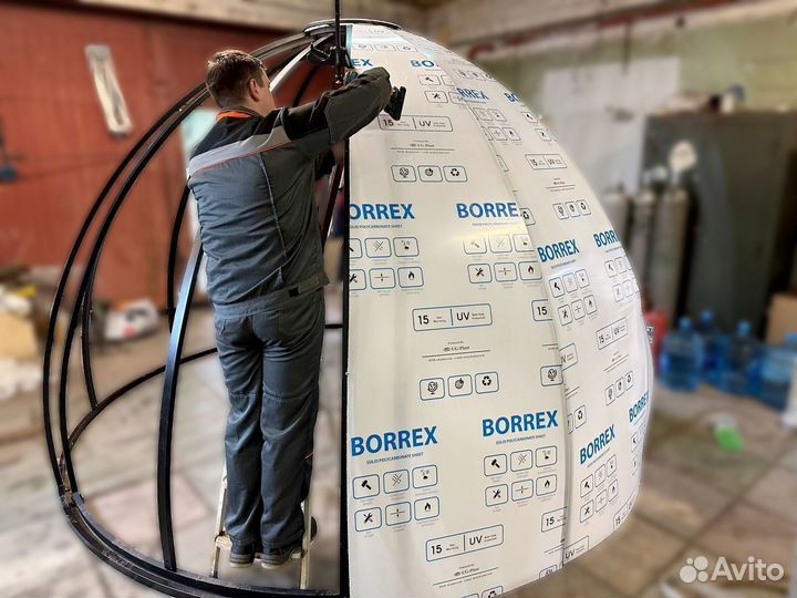 Купольная беседка для глэмпинга